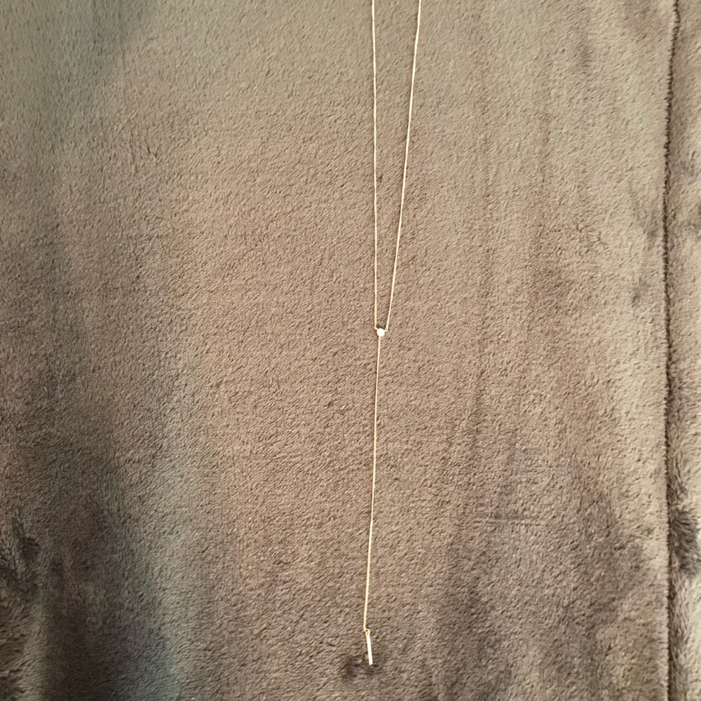 Drop chain necklace